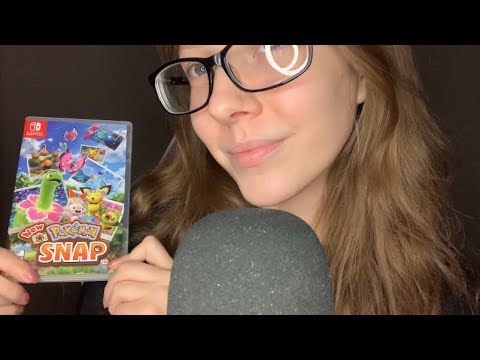 ASMR Tapping On New Pokémon Snap (No Talking)