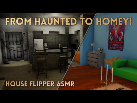 House Flipper ASMR 🏚️ Flipping a CURSED, HAUNTED House! 😱