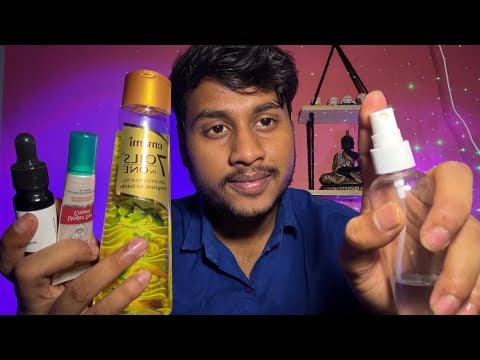 ASMR Face Massage, Ear Cleaning & Haircut 💆‍♂️👂✂️ Personal Attention for Deep Sleep 😴