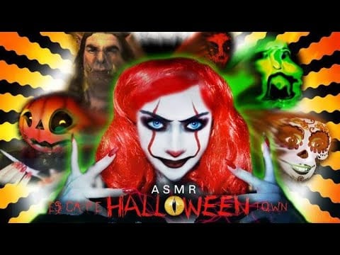 Animated ASMR Movie | Escape Halloween Town...or else! 🎃🌩️ Stop Motion Style