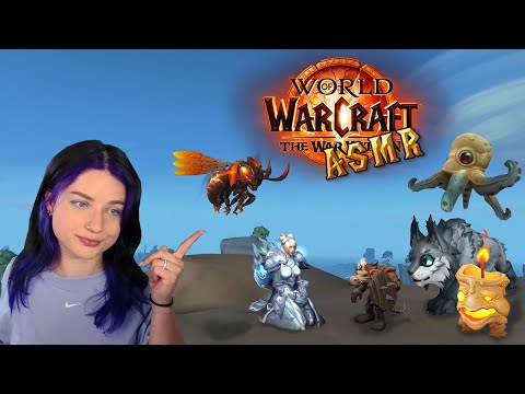 [ASMR] My Battle Pet Collection in The War Within 🐔 World of Warcraft (Whispered & Ambience)