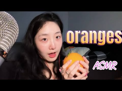 ”KC Sleeping Aid” eat oranges🍊 funny and good sleep 🌙💤 #acmp #asmr