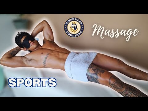 Sports, deep tissue and trigger points massage, for a gym bro! #massage #massagetherapy 