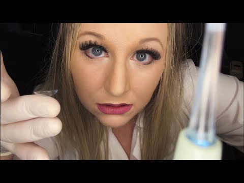 ASMR Eye Exam for Bifocals Roleplay | Pen Light | Gloves | Whispering | Soft Spoken