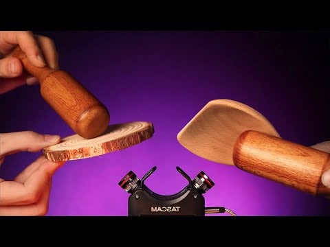 ASMR For Sleep With Cozy Wood🌳 다양한 나무 소리로 재워드릴게요 (편안한, 섬세한, 시각적)