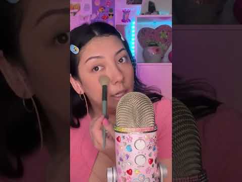 applying my blush but it’s ASMR #asmr #asmrshorts