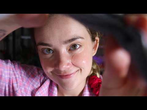 ASMR Sleepy Self Care Sleepover Roleplay! Whispered