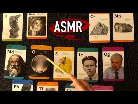 📔 ASMR | Gentle Chemistry Facts for Deep Sleep (2) • Slow Reading & Clicky Whispers