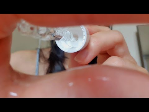 ASMR Eye Cleaning & Visual Triggers ✨️ eye exam, something in eyes, camera touching, contact lens