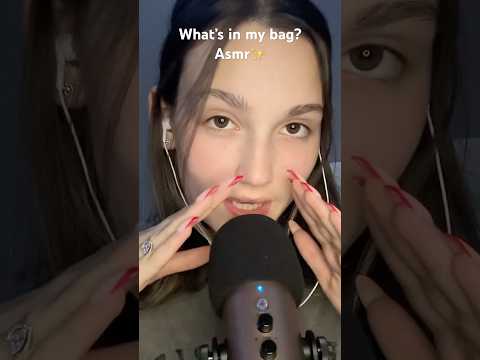 #asmr #mouthwhisper #whatsinmybag #asmrtriggers