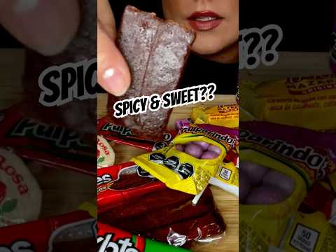 TRYING MEXICAN CANDY #asmr #candy