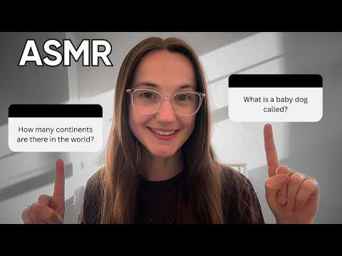 ASMR Trivia Quiz 🧠 25 General Knowledge Questions Everyone Should Know