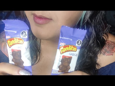 ASMR Comiendo panditas de chocolate 🍫