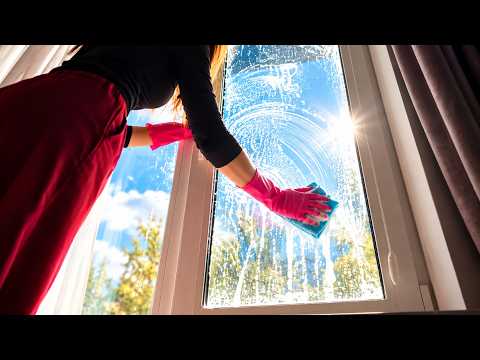 I Finally Cleaned My Window! Window Cleaning ASMR