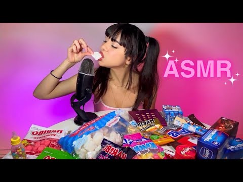 ASMR 🍬 Comiendo DULCES y GOLOSINAS 🍬