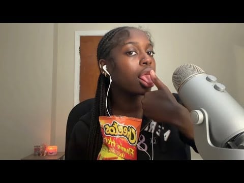 ASMR Hot Cheeto Girl Spit Paints You In Class RP💦🎨