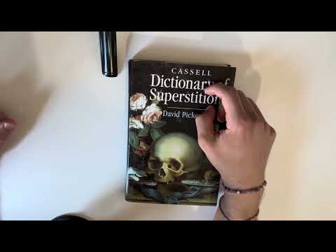 Reading The Dictionary of Superstitions - ASMR