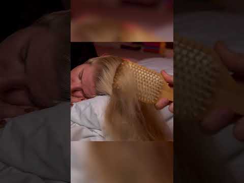 ASMR | Soft Hair Brushing Close-Up 🎧 Relax & Unwind