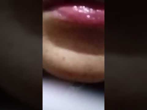Asmr mouthsounds while applying lipgloss..full video on YouTube channel #asmrmouthsounds