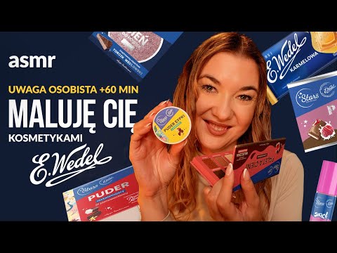 Maluję Cię na dobranoc kosmetykami E.Wedel ASMR po polsku