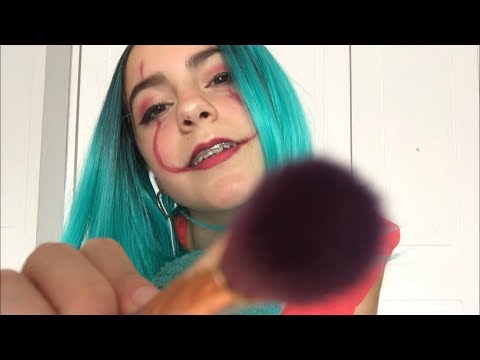 ASMR Roleplay amiga te maquilla para halloween ✨