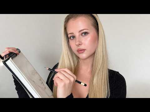 Drawing And Measuring You ✏️ASMR