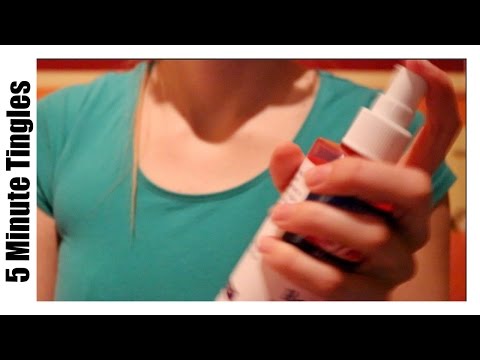 Binaural ASMR ♥ Water & Spray Bottle Sounds