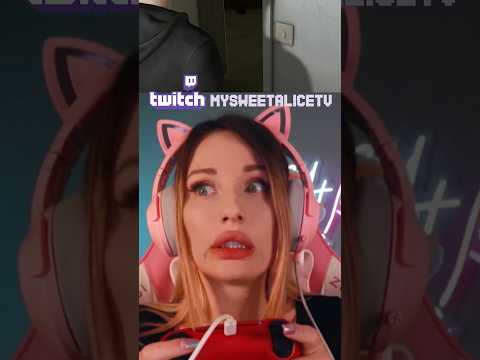 Did you hear that? What was that? 😱 #twitchclips #gamergirl #heavyrain #mysweetalicetv
