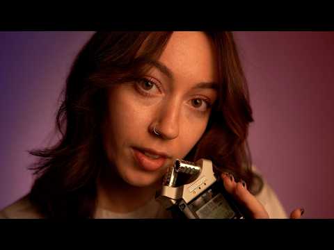 Ear to Ear Mouth Sounds ✨ [ASMR spoolie nibbling, teeth tapping, bassy whispers]
