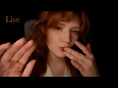 ASMR🌙Kisses,Chocolate melt,Coconut rain,Plucking,Head massage Fluffy mic,Wooden Skincare, Jellyfish💆