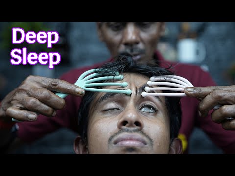 Fall Asleep Fast: Rolling Comb Head Massage ASMR for Insomnia Relief