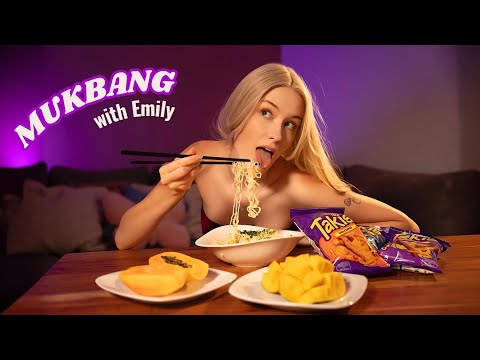 Food tasting with you💗 Mukbang ASMR