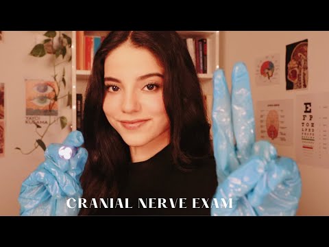 ASMR | Cranial Nerve Exam 👩🏻‍⚕️