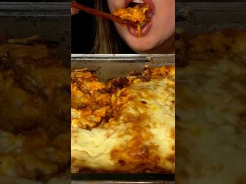 Extra Cheesy Lasagna #asmr #food #yummyfood  #lasagna