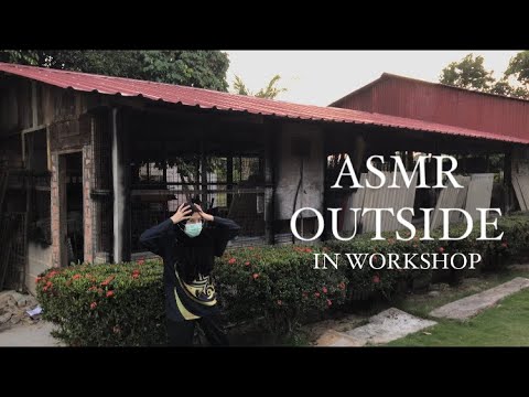 ASMR IN PUBLIC | IN A WORKSHOP