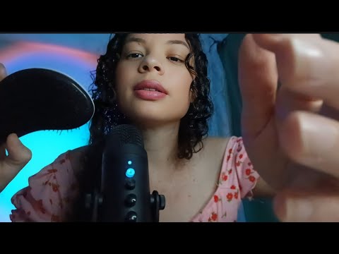 ASMR - SEU melhor SONO e RELAXAMENTO está NESSE vídeo 😴 (atenção pessoal e sussurros)