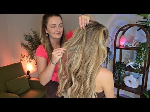 ASMR Most Relaxing & Tingly Long Hairplay, Ice Globes & Scalp Scratches for Deep Relaxation