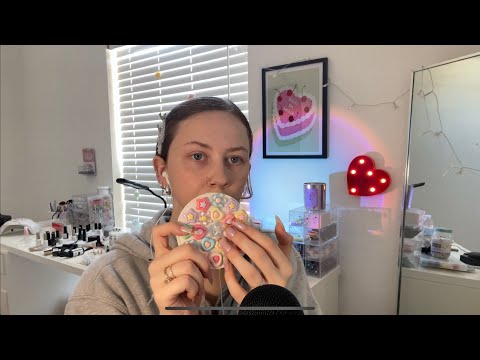 ASMR with triggers I made ⭐️🎂