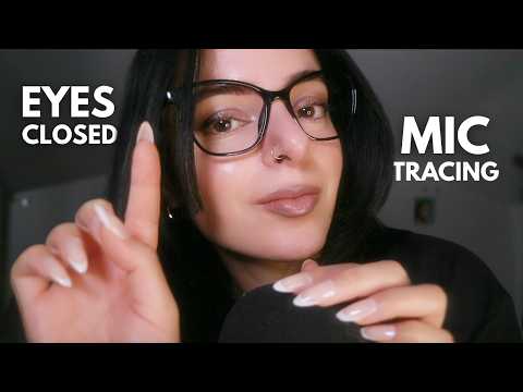 ASMR Eyes Closed ✨ Guess the Word I'm Tracing on the Mic