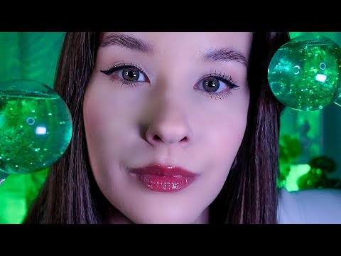 ASMR Слушай чтоб Уснуть ЭхоTriggers Echo Relax Water Globes Frog Bowl clinking Sleep No Talking 