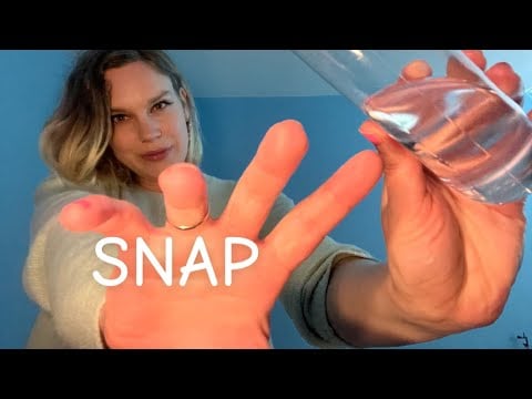 [ASMR] Fast & Aggressive Hand Movements  And Upper Body Massage With Oil (Hand Sounds, Snapping)