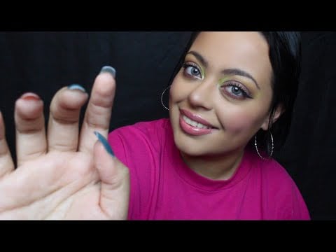 ASMR| REPEATING "HELLO" 25 MINUTES STRAIGHT ( hand movements, tongue flicking) *INTENSE TINGLES