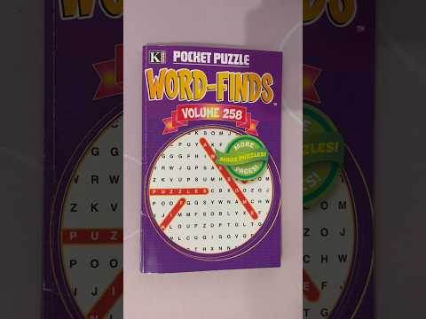 ASMR Tapping On Word-Finds Volume 258 | (No Talking) #ASMR #Shorts