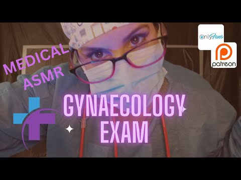 [ASMR] VISIT YOUR GYNECOLOGIST  #nurse #asmrmedicalexam #asmrmedicalroleplay #glovesounds