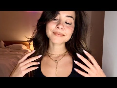 ASMR | Gentle Face Tracing & Scratching 