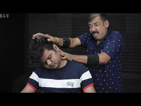 Asim Barber Spacial Ear Massage With 3d Audio | Amazing Ear Crack Neck Crack Head Massage ASMR