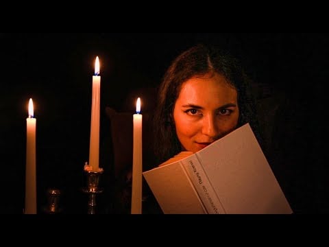 ASMR Bedtime Stories for Relaxation & Sleep | Aesop's Fables (whispering, tapping, fire cracks)