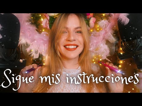 ASMR Sigue Mis Instrucciones Personalizado INTERACTIVO