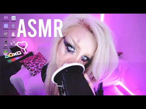 ASMR 💀🖤 your ROCKER STEPSISTER licks your ears