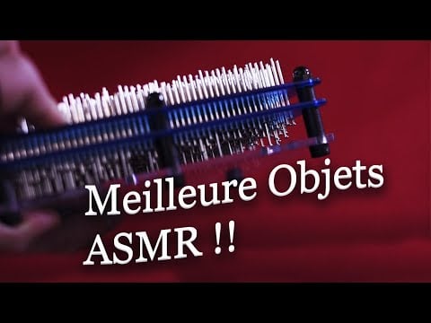 👌Asmr Français : Le meilleure Objets pour l'asmr !  👌
